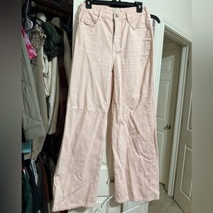 Anthropologie Pink High Rise Women Jeans